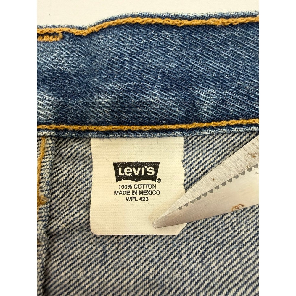 Vintage Levi's 501 XX Jeans 40x30 Made in Mexico 2002 Light Wash Button Fly USA - Picture 5 of 12